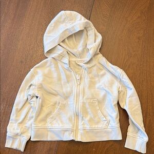 Cat & Jack Cream Zip-Up Hoodie